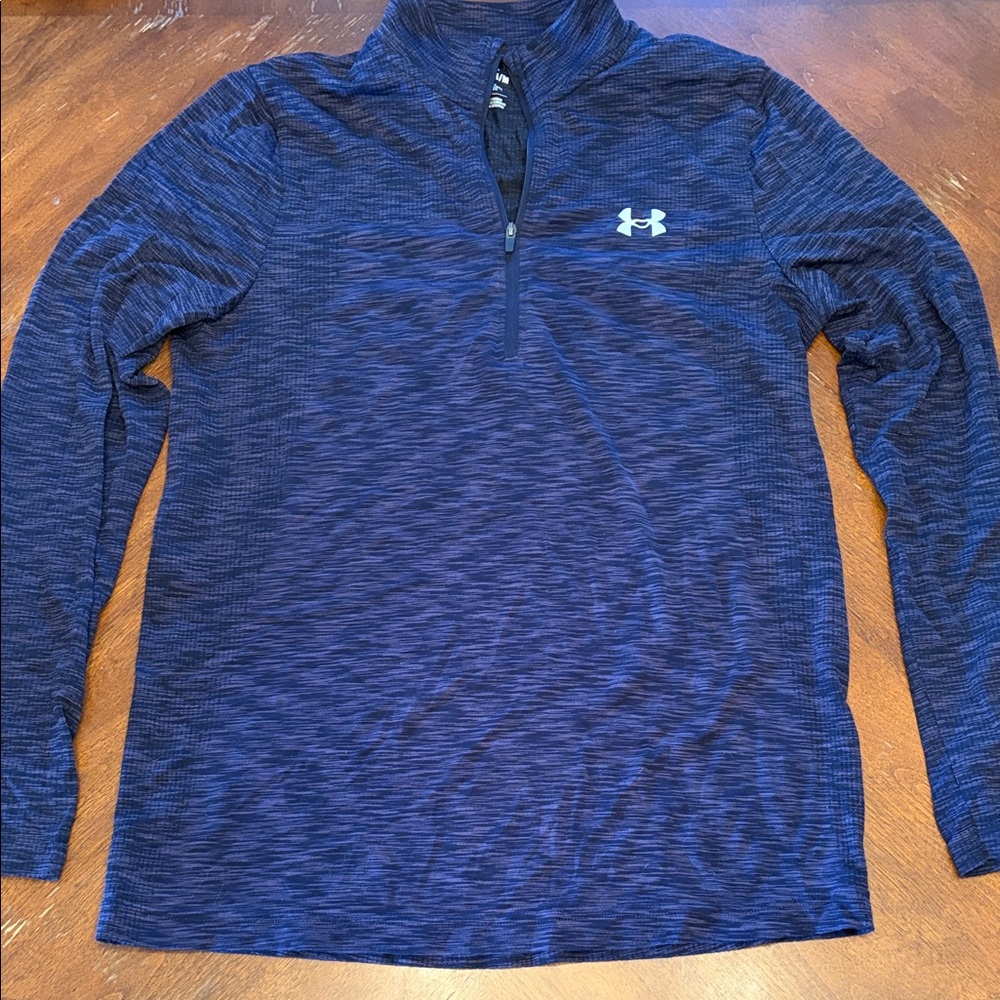 Under Armour Blue/Purple 1/4 Zip Pullover